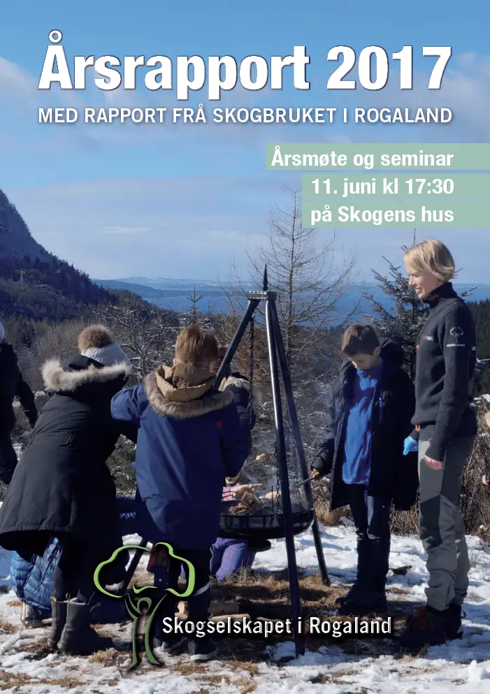 Endelig er den her! Årsrapport med spennede nyheter fra skogbruket i Rogaland