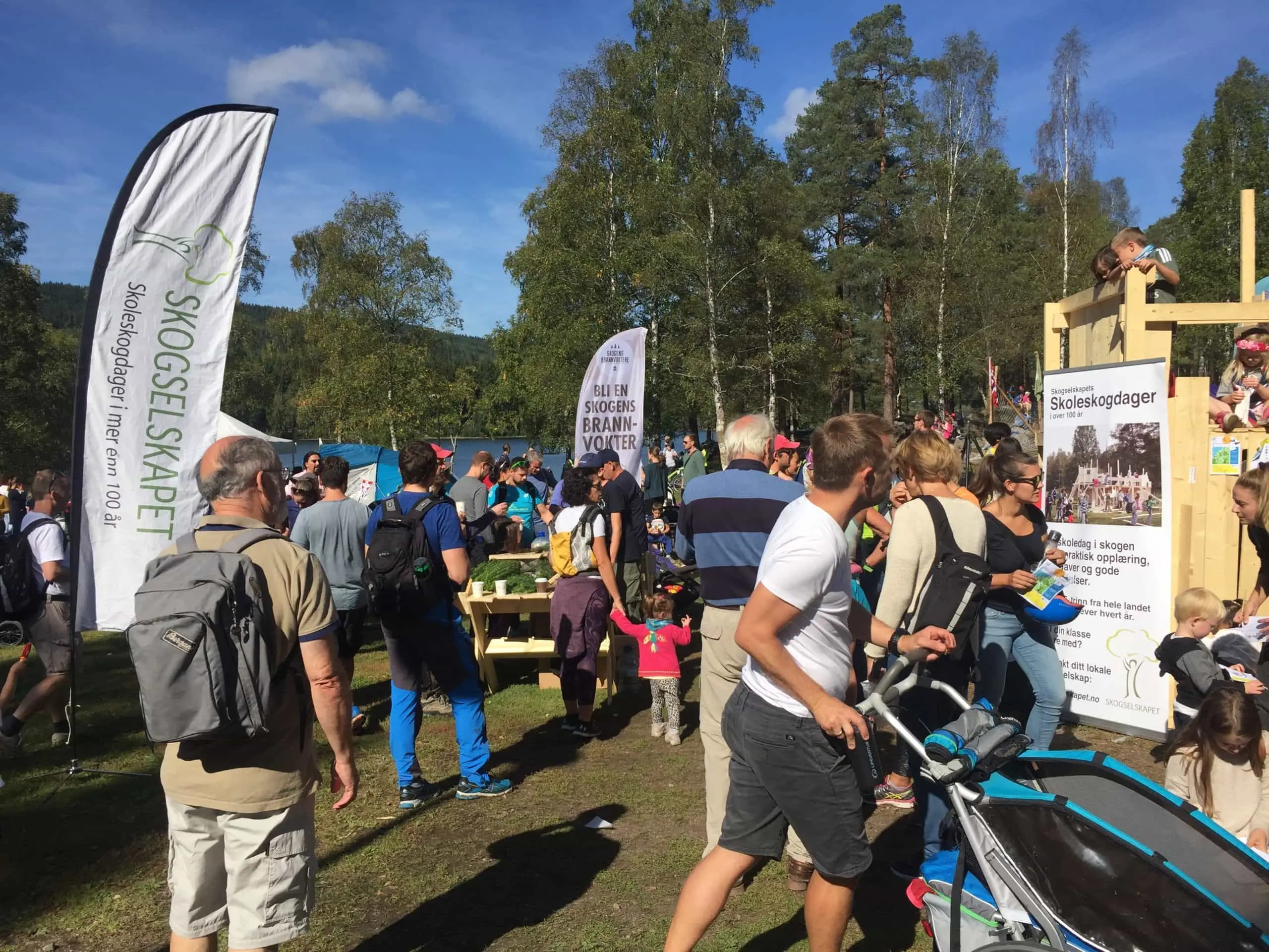 Bredspektret utedag ved Sognsvann 