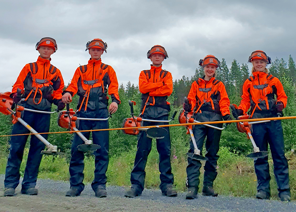JOB:U Innlandet søker ungdom til sommerjobb i skogen